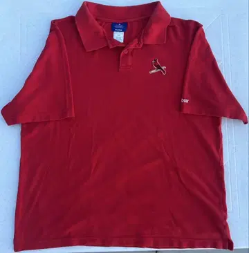 리복 세인트루이스 카디널스 피케 셔츠 L