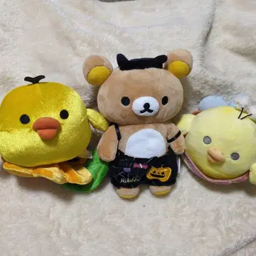 리락쿠마 키이로이트리 봉제 인형