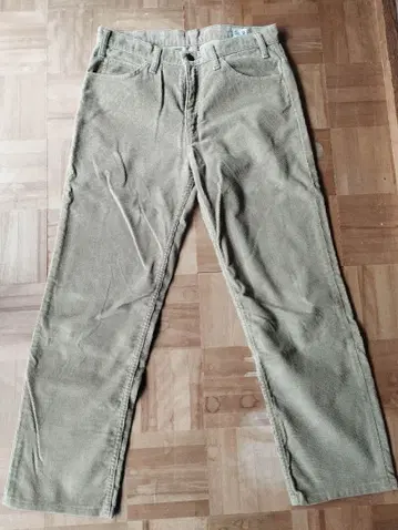 or slow 코듀로이 팬츠 사이즈 2 베이지