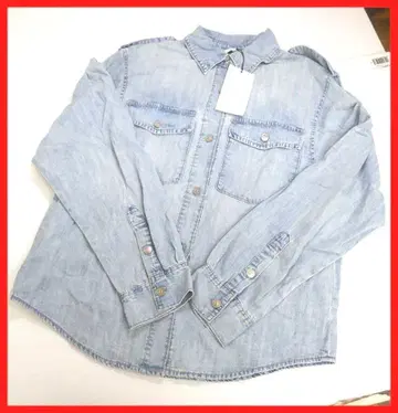 자라 데님 셔츠 미사용 m-490