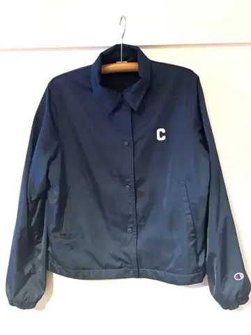 Champion 네이비 자켓 Women's L 사이즈