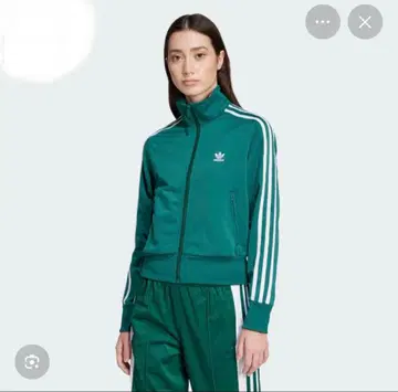 아디다스 클래식 트랙탑 저지 그린