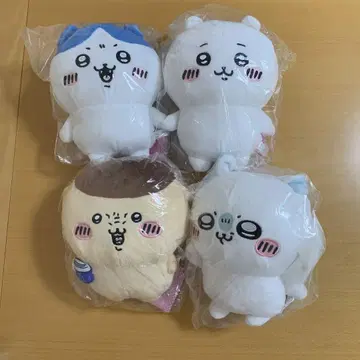 치이카와 (먼작귀) 음성 포함 봉제 인형 하치와레 밤만쥬 모몽가