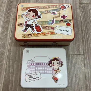 후지야 페코짱 Smile Switch 스마일 스위치 교토 빈 캔 2개