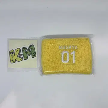 INI XQUARE 캡슐 토이 기무라 마사야 리스트 밴드 스티커