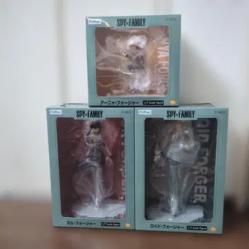 스파이 패밀리 피규어 3체 세트 미개봉 새상품