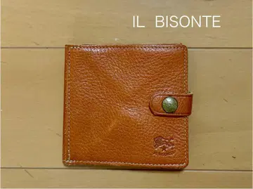 IL BISONTE 접이식 지갑 브라운