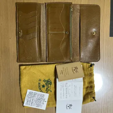 IL BISONTE 브라운 장지갑