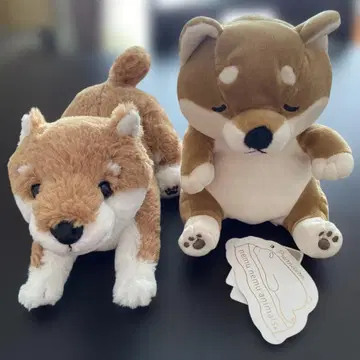 새상품 시바견 봉제 인형 (2마리)