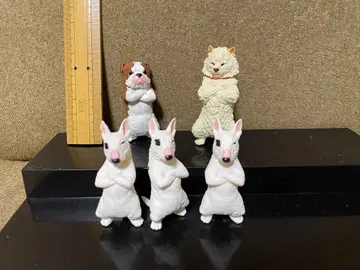 데데엥! 강아지 피규어 가챠 3종 5체 세트 yell