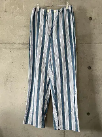 유로 구제 의류 유럽 vintage 파자마 팬츠 와이드 팬츠