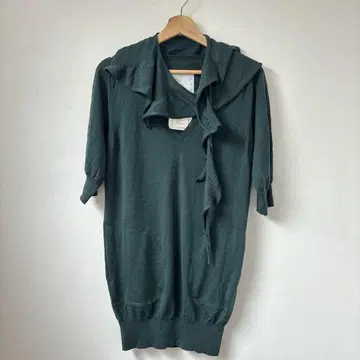 sacai 사이즈 2 다크 그린 니트 스웨터