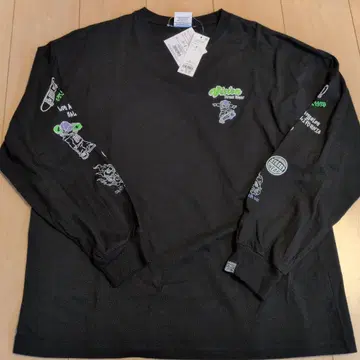 Vision Street Wear 블랙 긴팔 티셔츠 M
