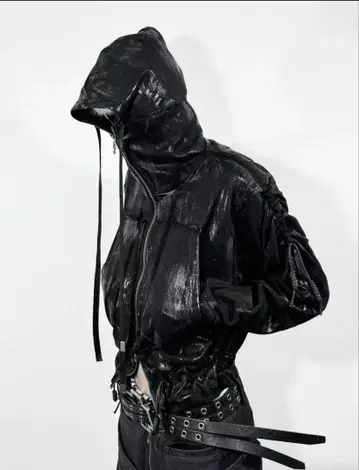ATANOTHINGNESS25AW 가죽 자켓 opium