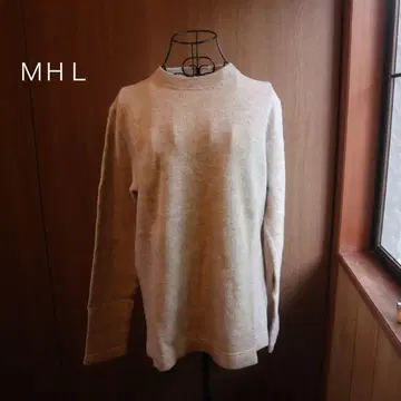 MHL 베이지 긴팔 티셔츠 L