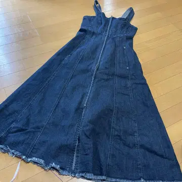 AZUL BY MOUSSY 사이즈 S 데님 점퍼 드레스 프론트 지퍼