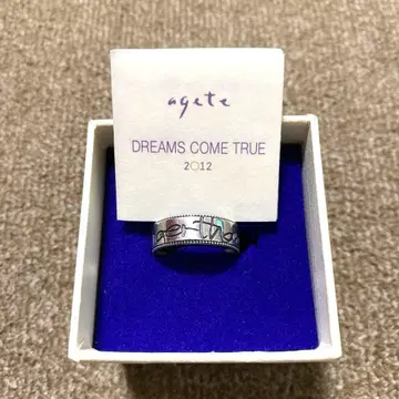 agete DREAMS COME TRUE 2012 반지