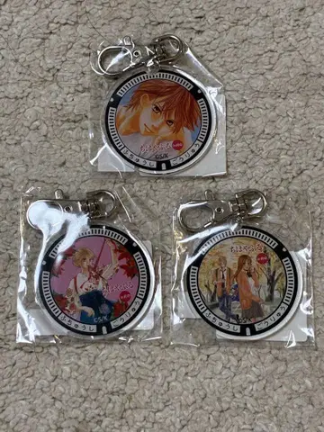 치하야후루 맨홀 키링 3종