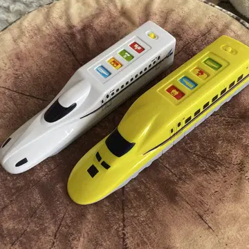 신칸센 음성 버튼 포함 완구 2색 세트
