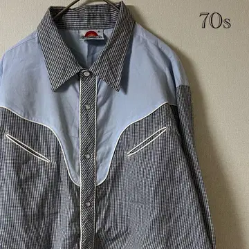 70s SATURDAYS IN CALIFORNIA/웨스턴 셔츠/XL