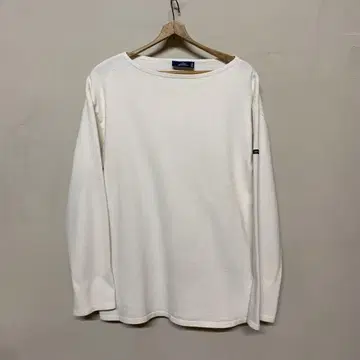 SAINT JAMES 긴팔 티셔츠 사이즈 7 아이보리
