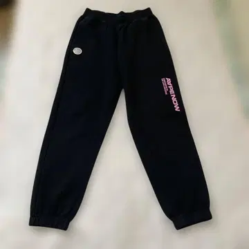AAPE NOW 블랙 조거 팬츠 XS
