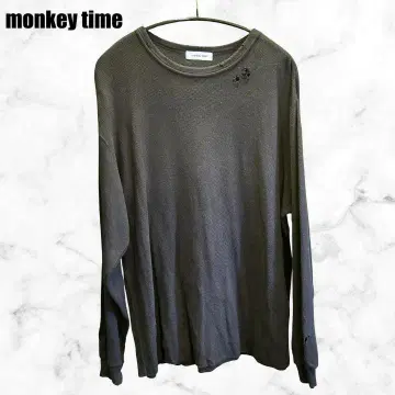 [ monkey time ] USED 가공 긴팔 트레이닝복