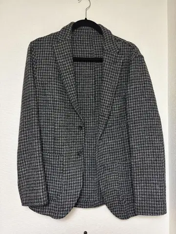 BARNEYS NEW YORK 체크 무늬 테일러드 자켓 46
