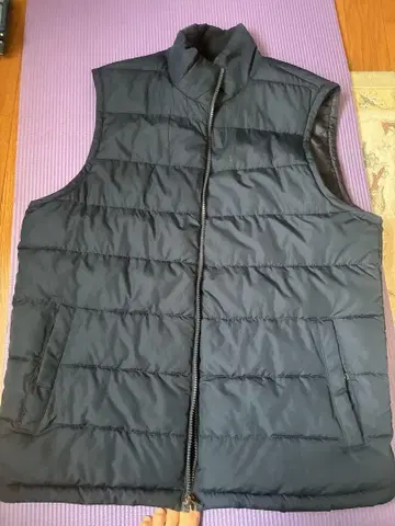 GAP 네이비 다운 베스트 M 사이즈
