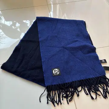 PAUL SMITH 폴스미스 머플러 파랑 블랙