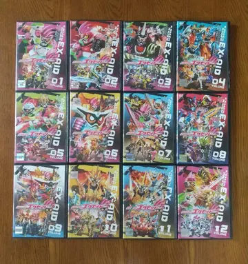 가면라이더 이그제이드 전 12권 세트 DVD