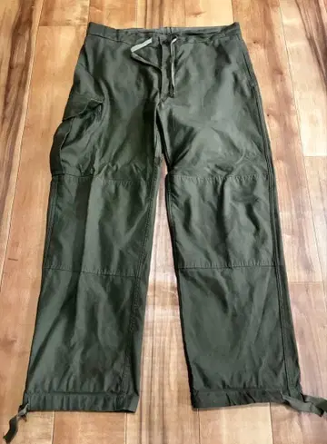 1990 빈티지 벨기에군 밀리터리 오버 팬츠 와이드 실루엣