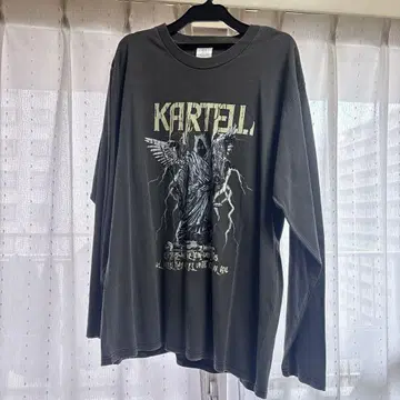 코무돗토 어패럴 브랜드 Birdog 그레이 롱 T셔츠 KARTELL