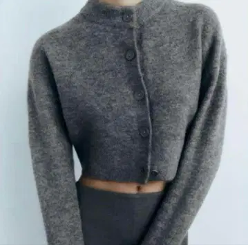 ZARA 크롭 가디건