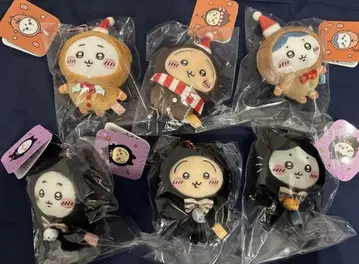 치이카와 (먼작귀) 검은 고양이 마스코트 진저 마스코트 6개 세트