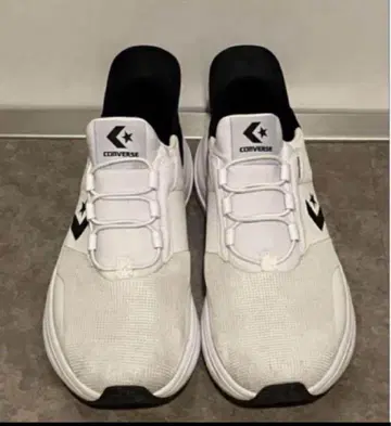 [새상품급] 정가 7832엔 CONVERSE 화이트 스니커즈 26.5cm
