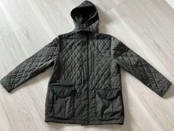 Hush Puppies 아우터 자켓 후드 부착 올리브색 L 사이즈