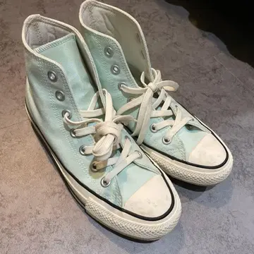 CONVERSE ALL STAR 민트 하이컷 23cm