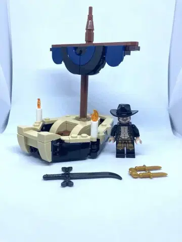 LEGO 레고 쥬라큘 미호크 미니 피규어, 보트 75640