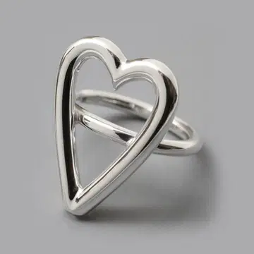 [ 익명 배송 ] SILVER925 실버 하트 반지 / 모티브 e.m.