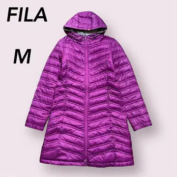 FILA 휠라골프 롱 다운 코트 퍼플 M 여성용
