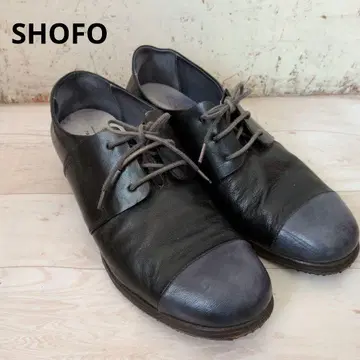 [ 새상품급 ] J21 SHOFO 가죽 로퍼 블랙 바이컬러