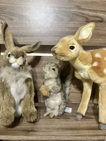 토끼 다람쥐 사슴 봉제 인형