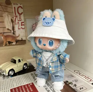 labubu 라부부 봉제인형 의류 멋진 6점 세트