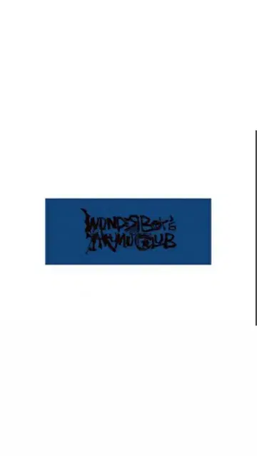 WONDERBOY & THE MUSIC CLUB 타월