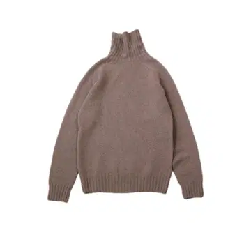 MORRIS & SONS 지롱 라무 터틀넥 니트