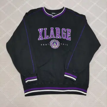 XLARGE 블랙 맨투맨 트레이닝복