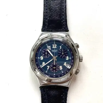 [z560] Swatch 블루 다이얼 시계