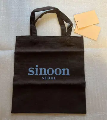 시누온 SINOON 서울 브라운 토트백 한국