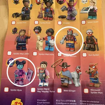 레고 미니 피규어 스파이더맨: 어크로스 더 스파이더버스 LEGO